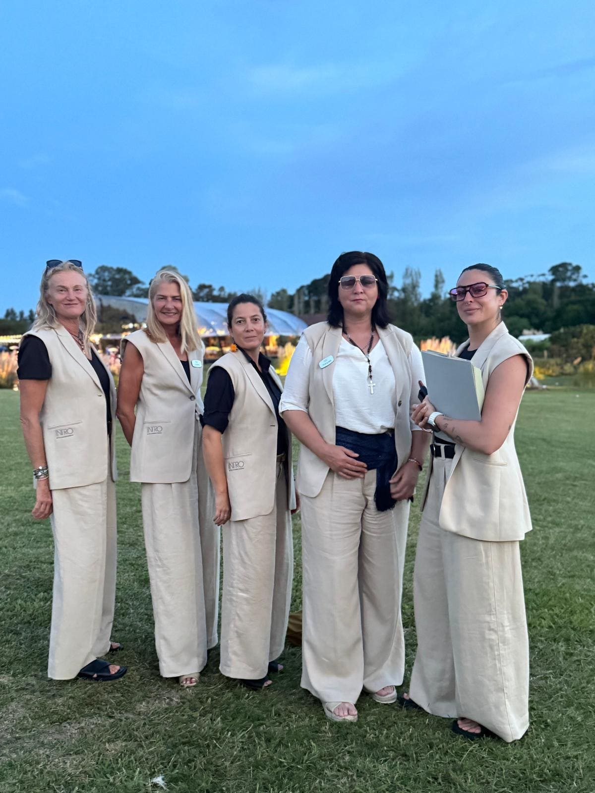 The INTRO team at a private event
